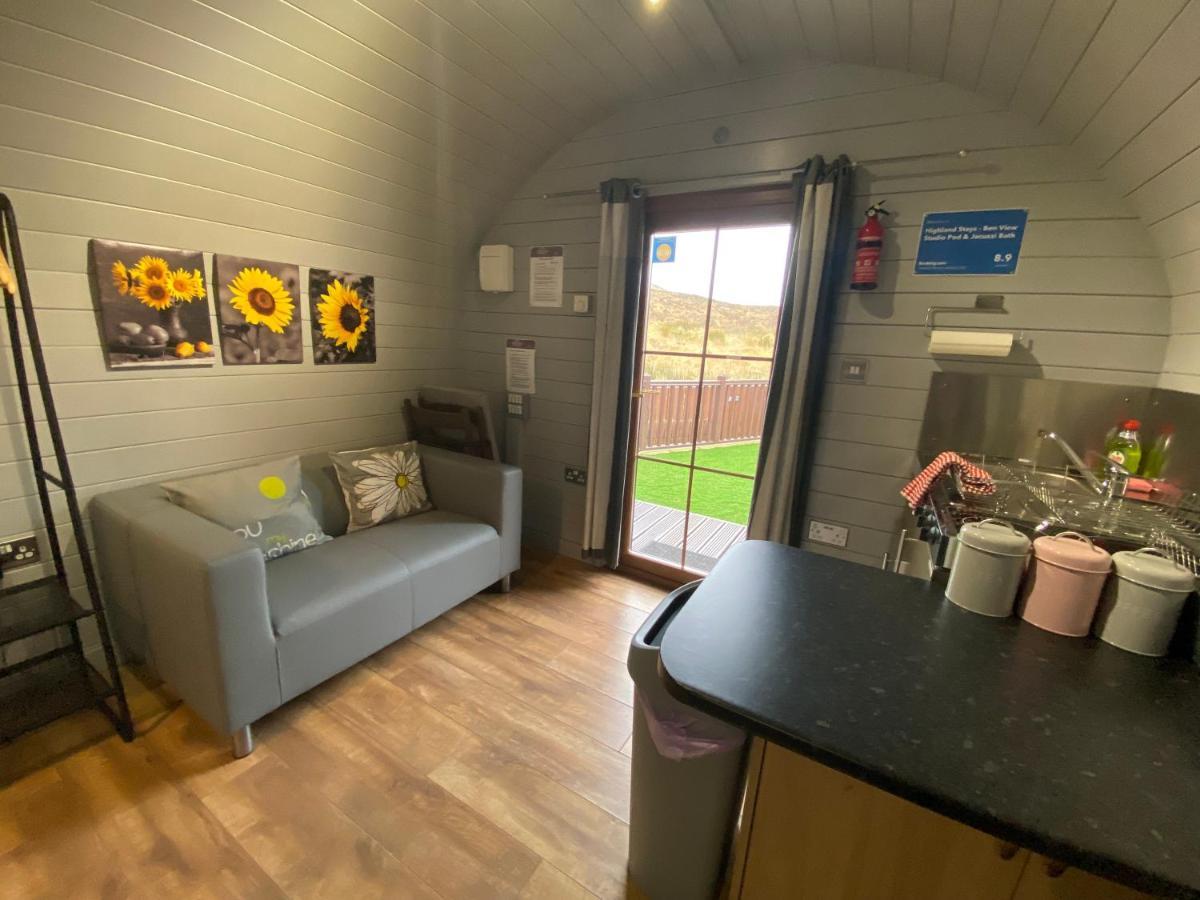 Highland Stays - Ben View Studio Pod & Jacuzzi Bath Fort William Buitenkant foto