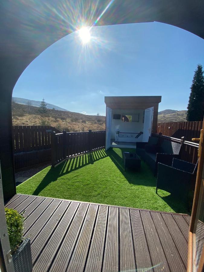 Highland Stays - Ben View Studio Pod & Jacuzzi Bath Fort William Buitenkant foto